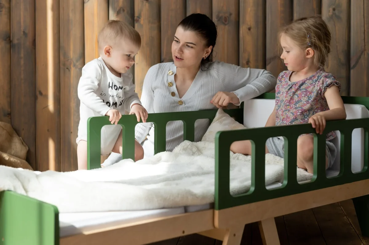 Extendable Growing Bed and Sofa with Mattress, photo 12