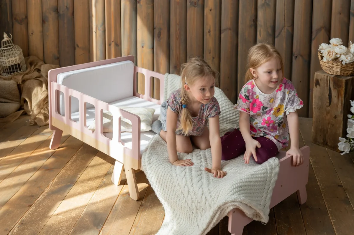 Extendable Growing Bed and Sofa with Mattress, photo 8