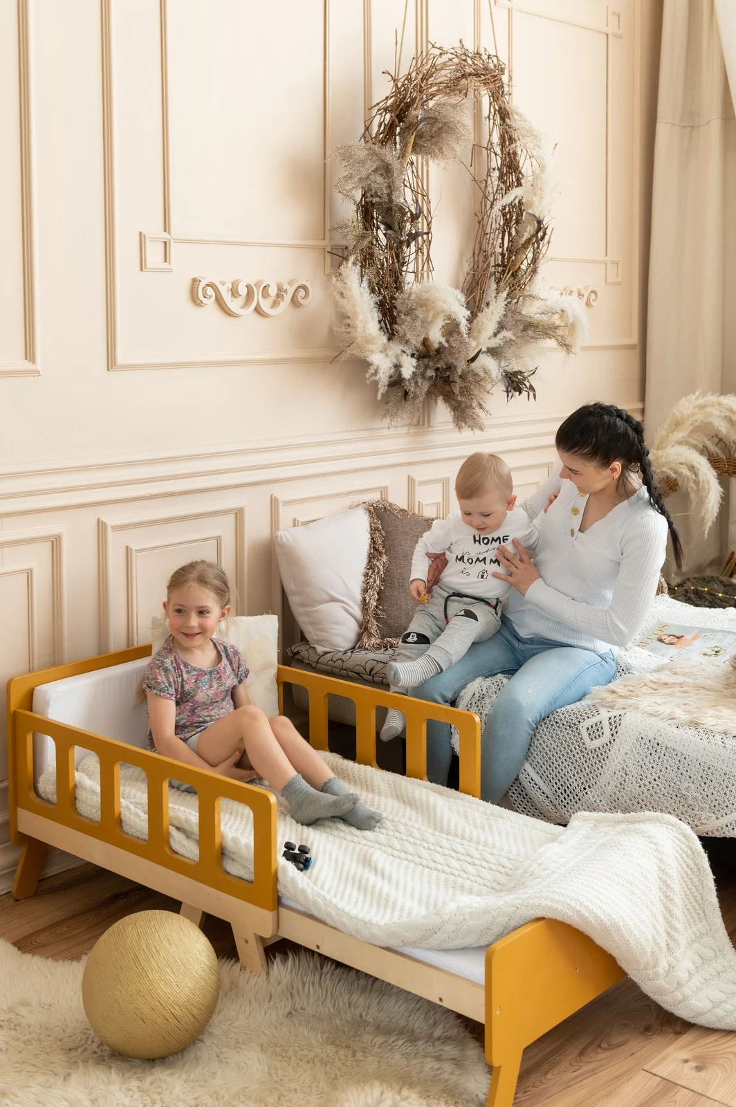 Extendable Growing Bed and Sofa with Mattress, photo 14
