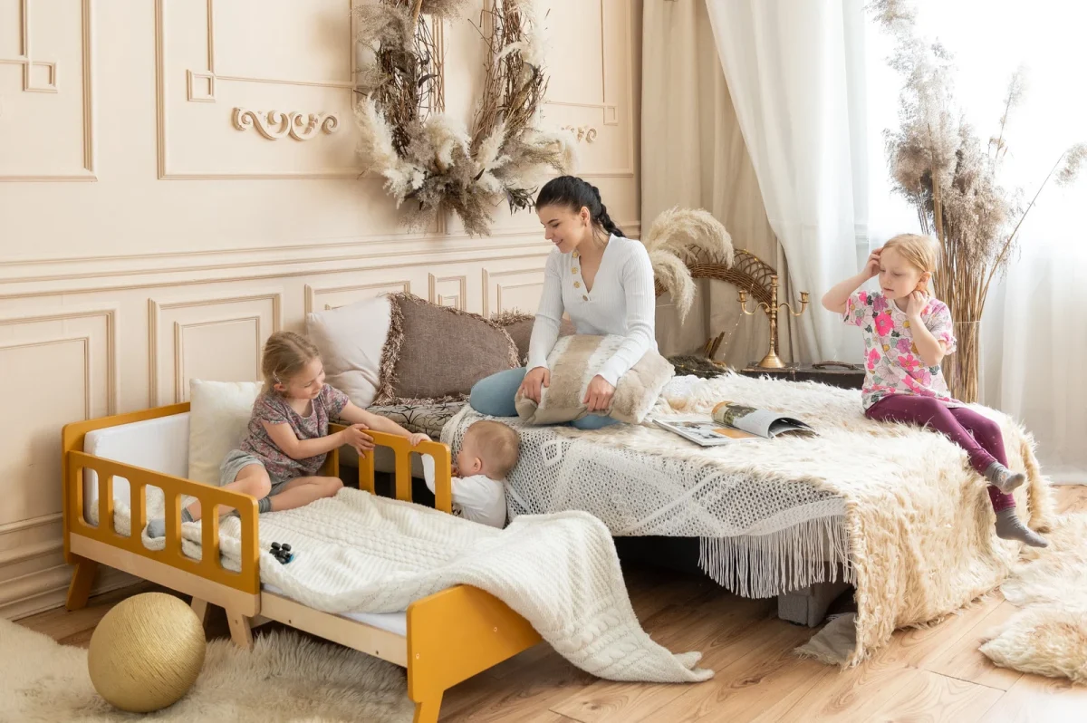 Extendable Growing Bed and Sofa with Mattress, photo 16