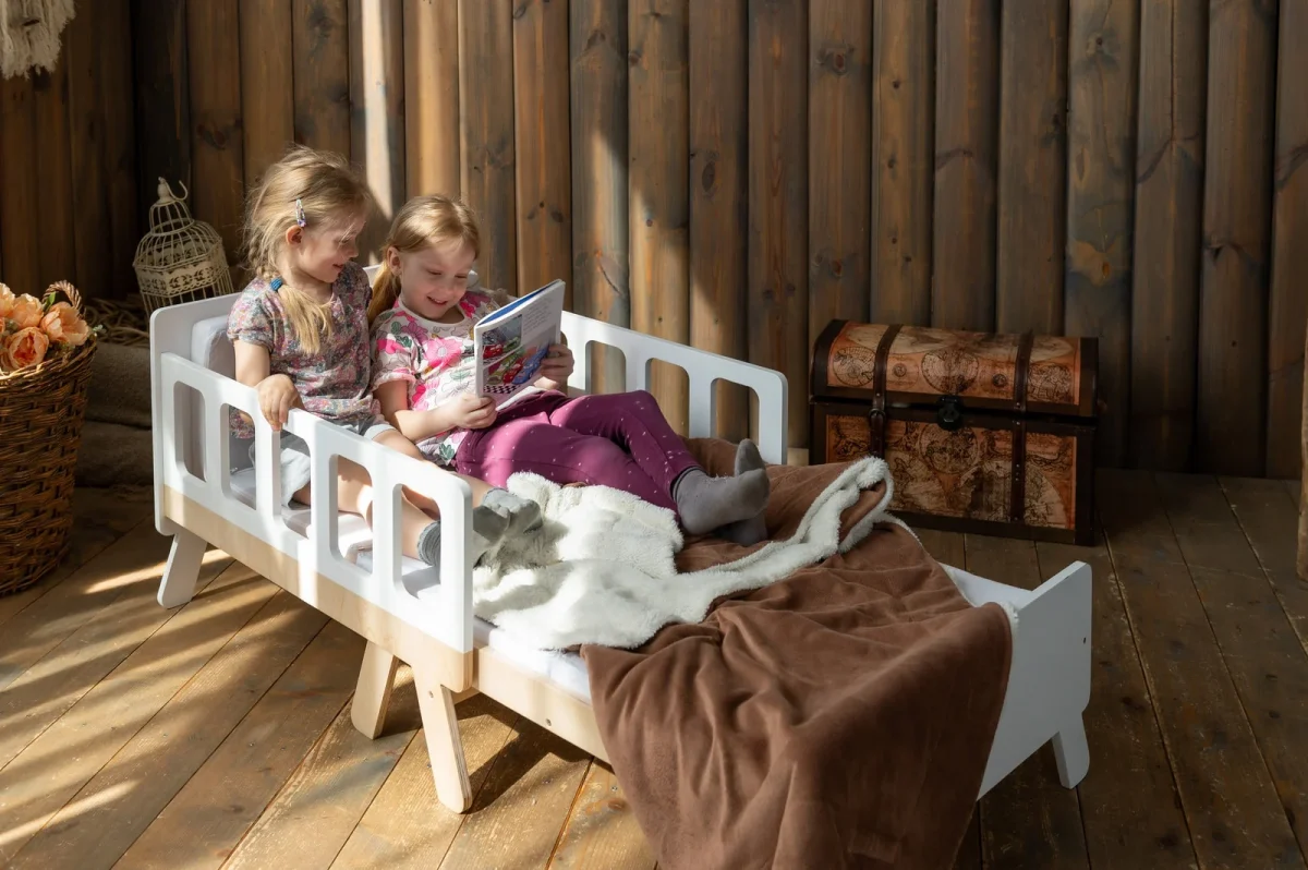 Extendable Growing Bed and Sofa with Mattress, photo 24