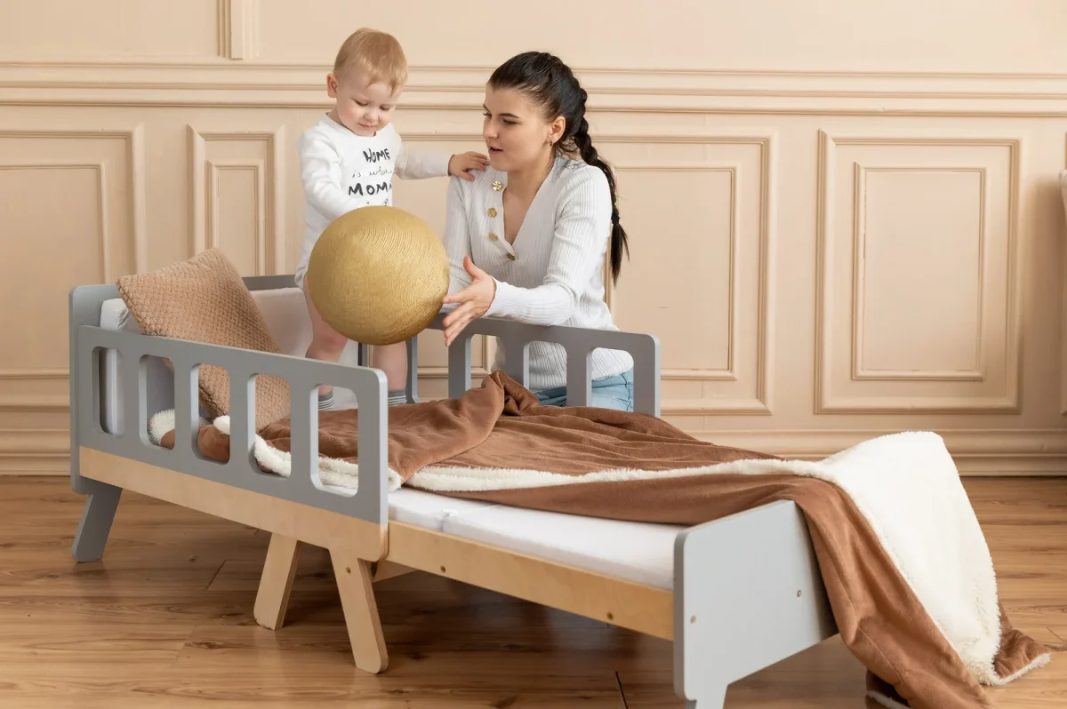Extendable Growing Bed and Sofa with Mattress, photo 10