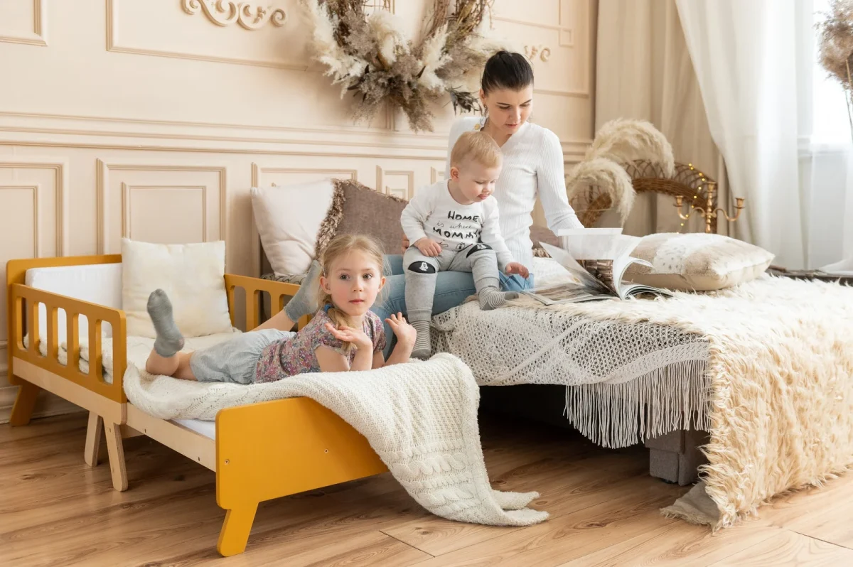 Extendable Growing Bed and Sofa with Mattress, photo 18