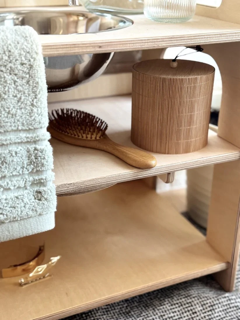 Small Montessori Wash Station with Lid, photo 4