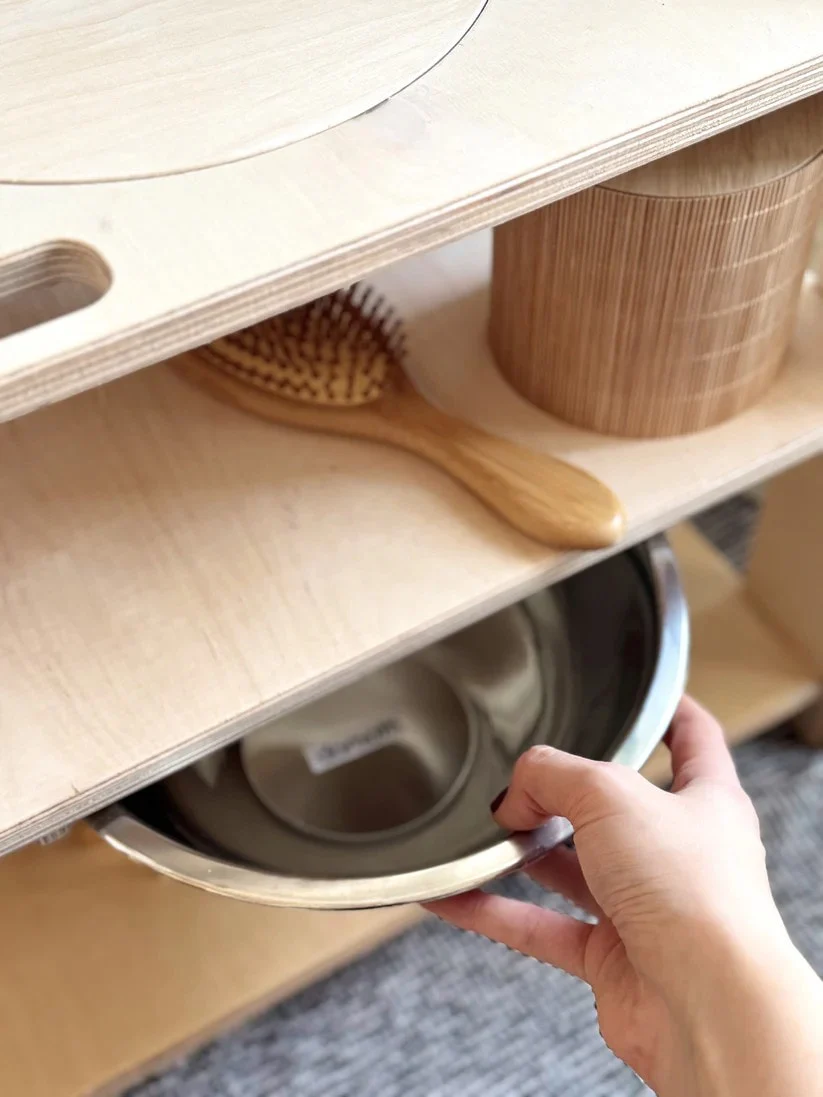 Small Montessori Wash Station with Lid, photo 10