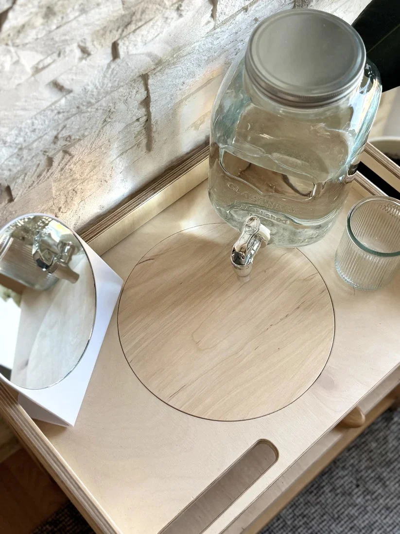 Small Montessori Wash Station with Lid, photo 7