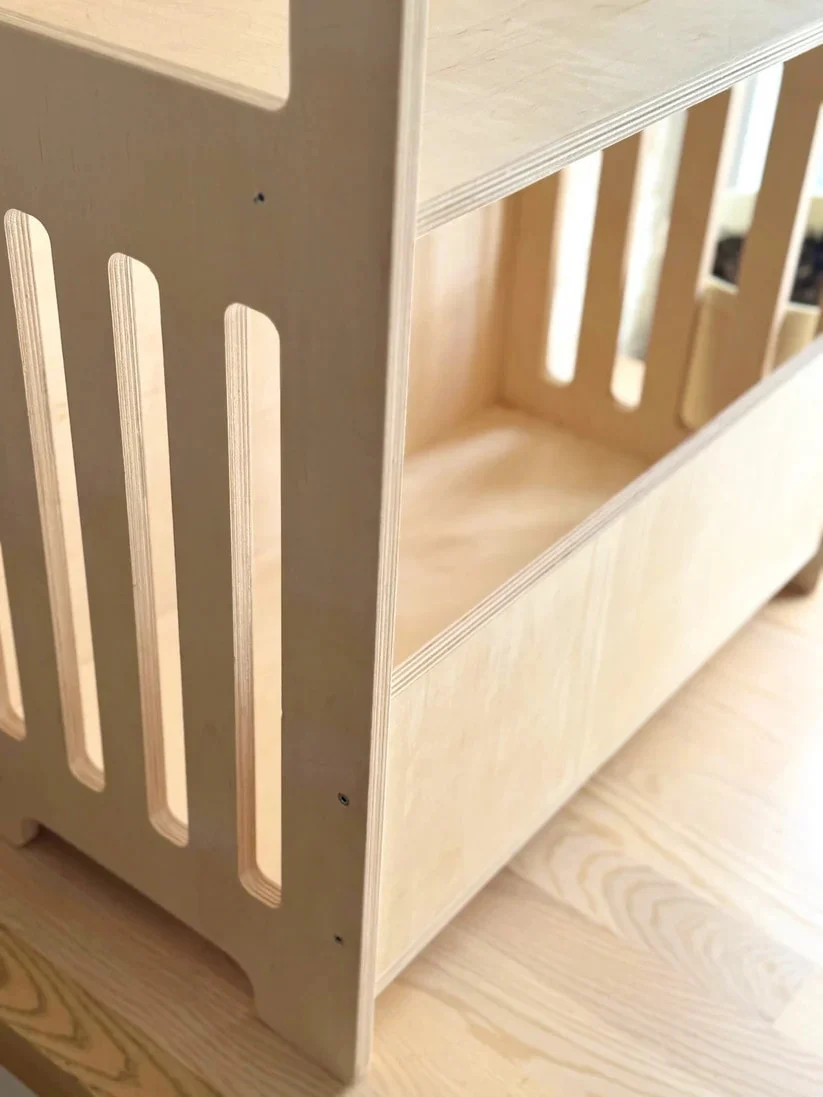 Montessori Shelf with Deep Bottom Compartment, 100 cm, photo 3