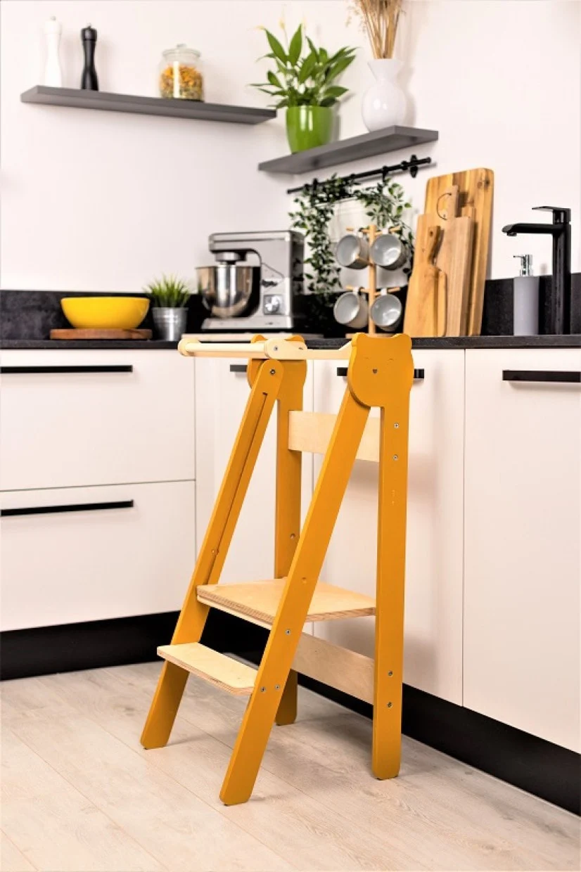 Adjustable Folding Kitchen Step Stool, 90 cm, up to 50 kg, photo 4