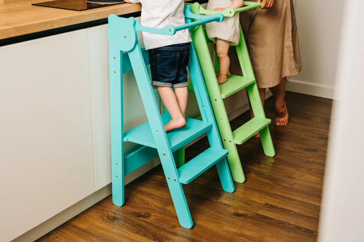 Adjustable Folding Kitchen Step Stool, 90 cm, up to 50 kg, photo 10
