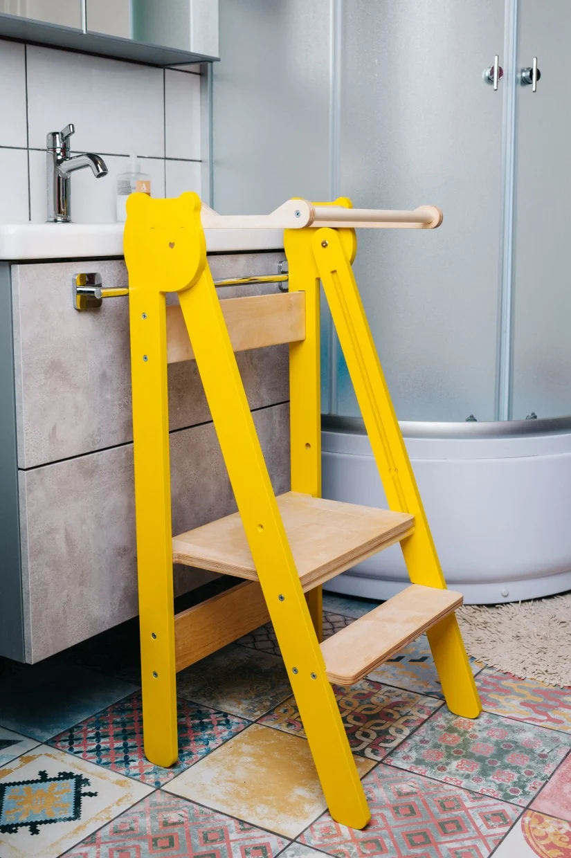 Adjustable Folding Kitchen Step Stool, 90 cm, up to 50 kg, photo 12