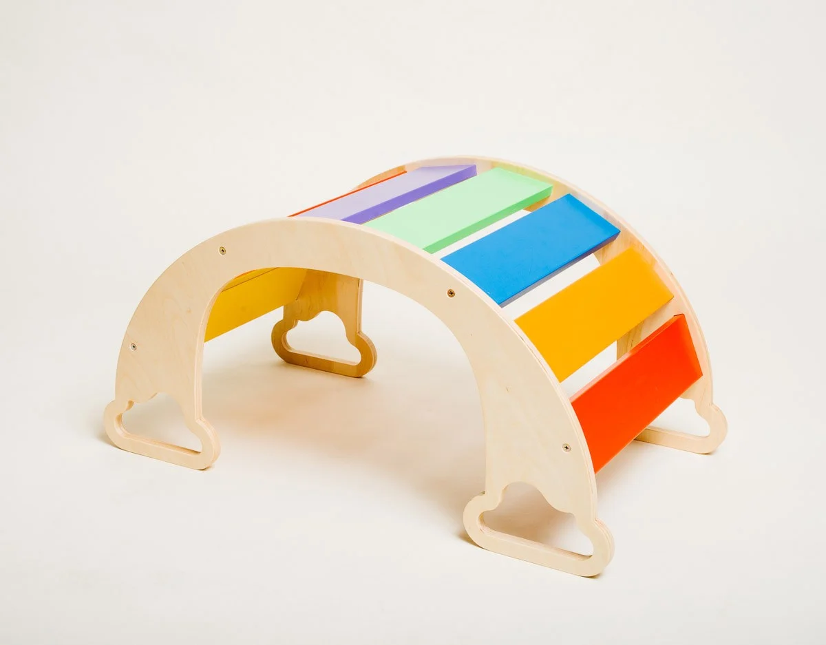 Sway Rainbow Climber, Rocker and Play Counter