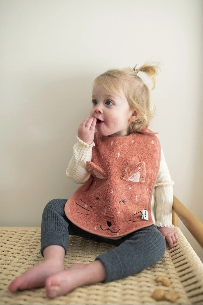 Adjustable Organic Cotton Baby Bib, photo 2