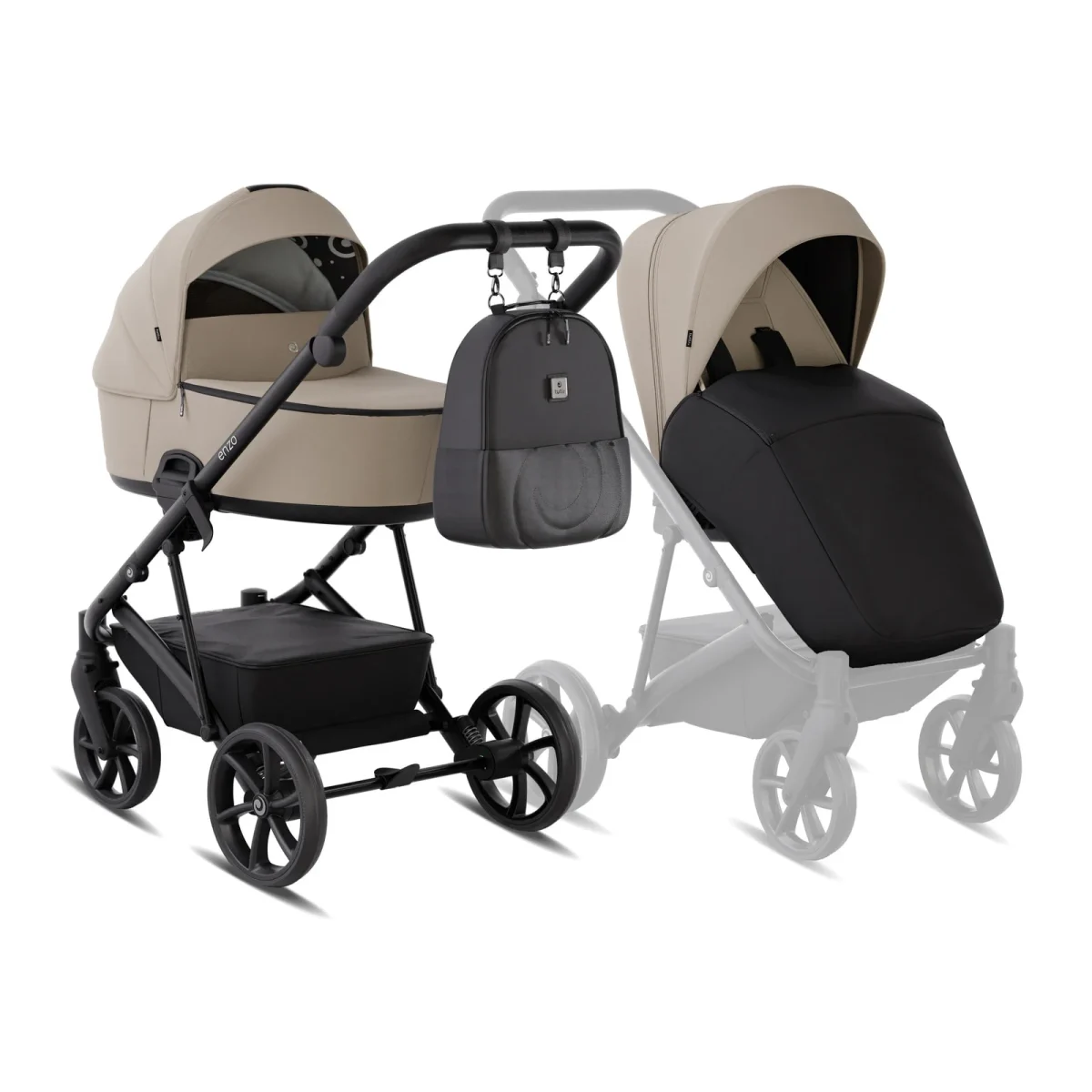 Tutis ENZO — 2-in-1 Stroller with Thermal Carrycot