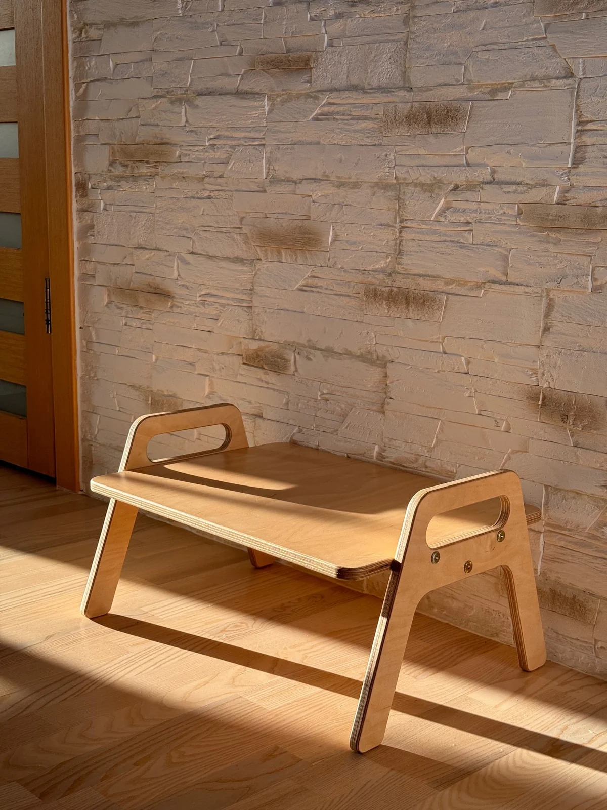 Low Montessori Floor Table for Toddlers, 21 cm